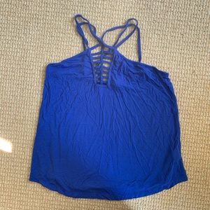 Cross body tank top women’s M